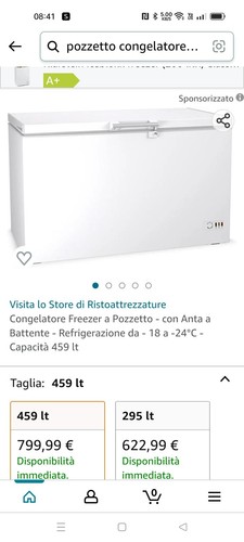 Pozzetto congelatore grande - pozzetto,